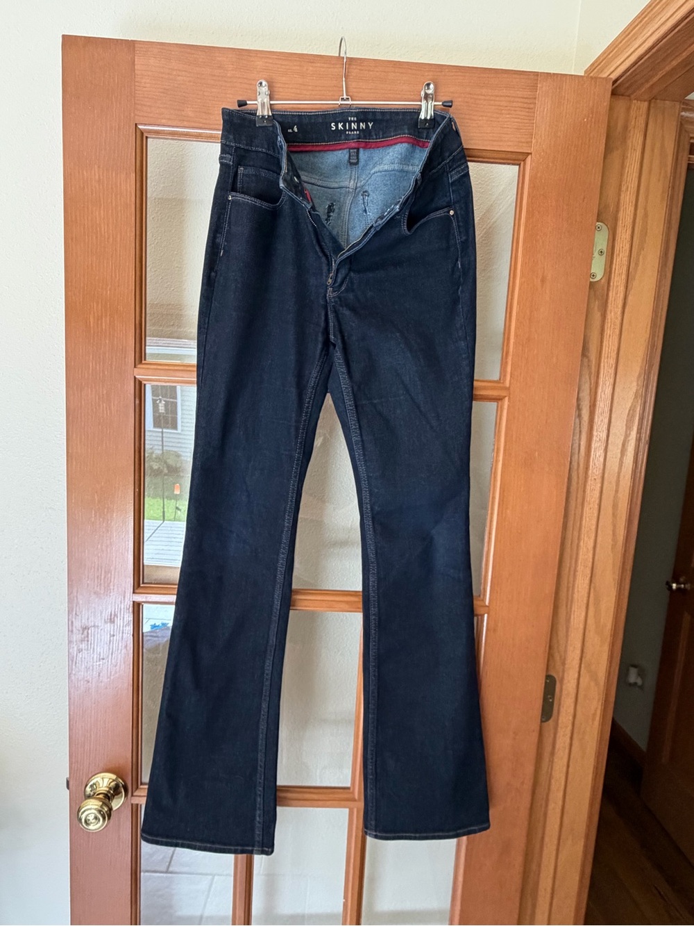 Skinny Flare WHBM Dark Blue Women’s Jeans